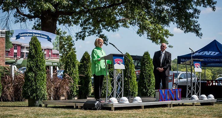 Cunningham-Student-Center-Ground-Breaking