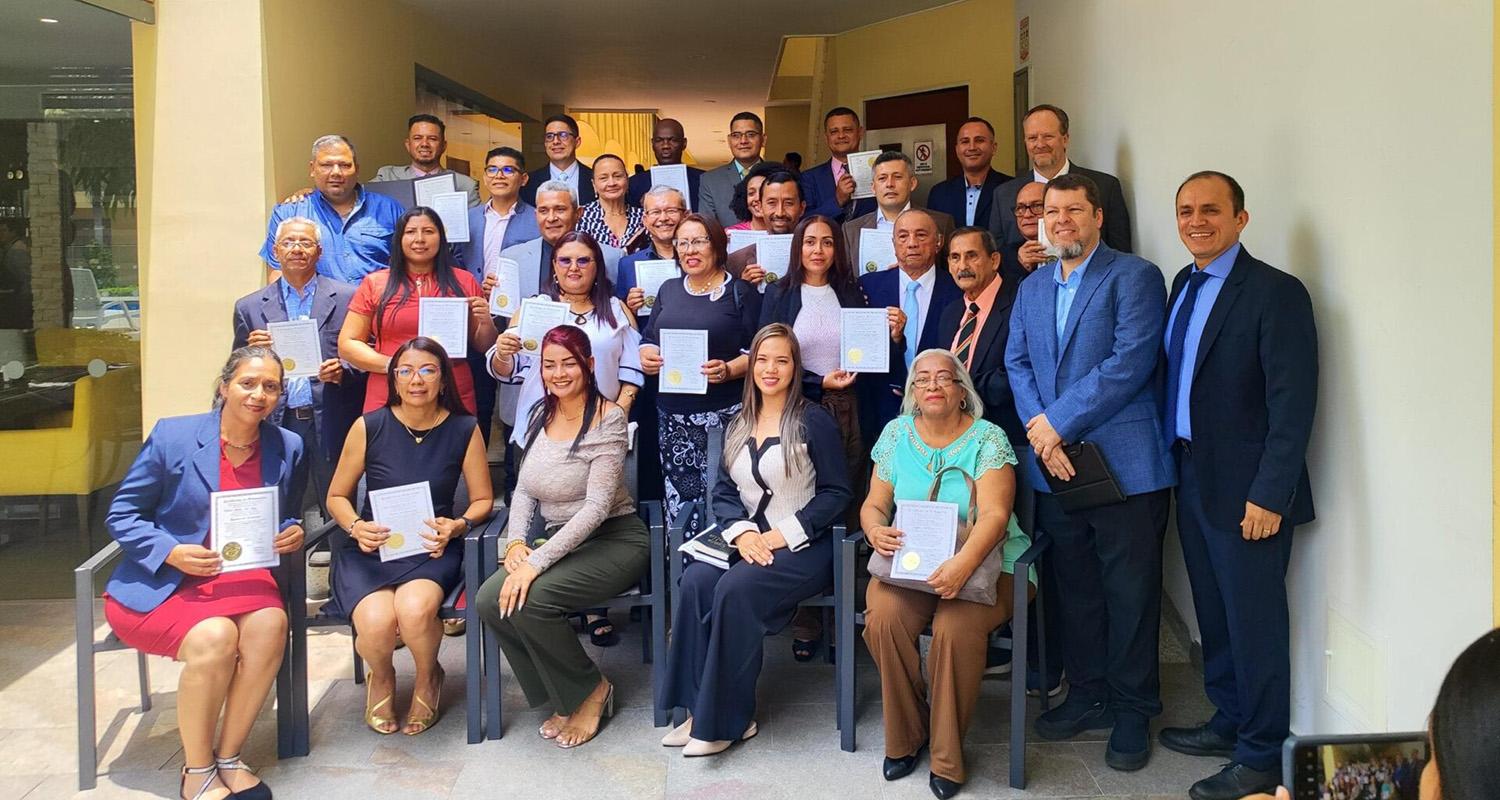 Venezuelan Ministers ordained